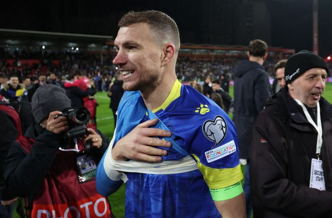 Tyskland 2. Bundesliga -Dzeko skadet i bosnisk triumf
