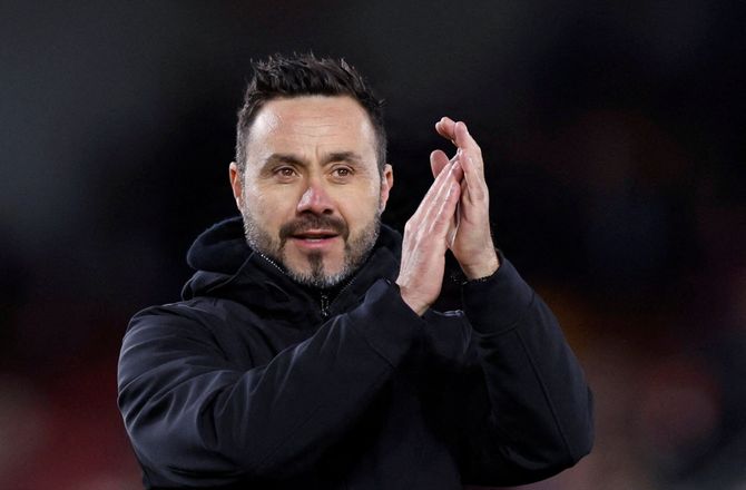 Premier League -De Zerbi møder sin gamle klub: Elsker Brighton