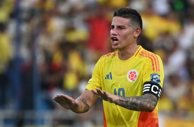 Major League Soccer -James Rodriguez udskrevet efter alvorlig dehydrering