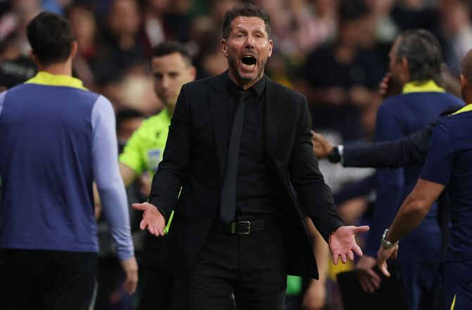 La Liga -Simeone forstår intet af annulleret udvisning: Den er klar