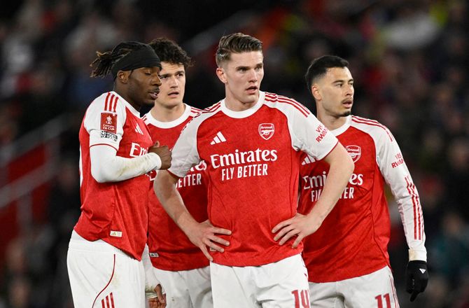FA Cup -Pokal-fiasko: Saints sendte Arsenal ud i mørket