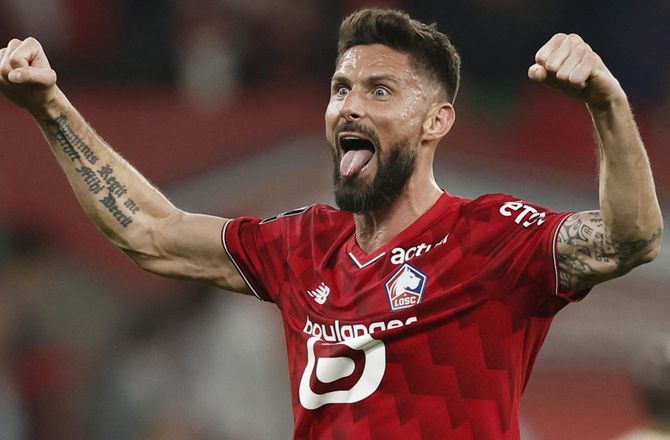 Ligue 1 -Giroud tager et år mere i Lille