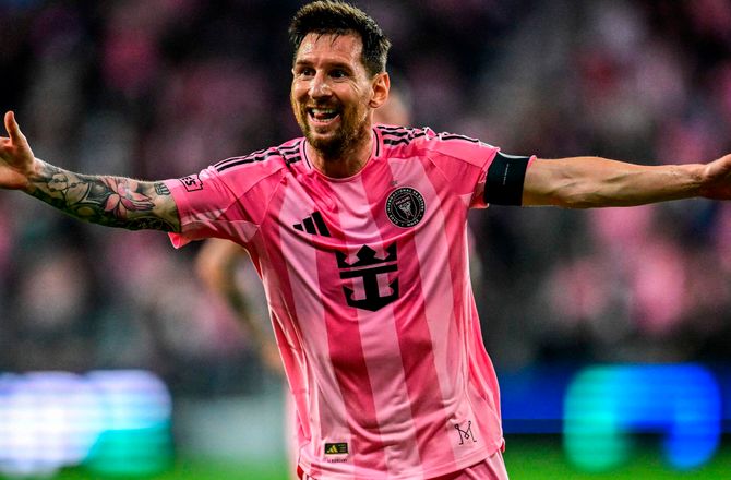 Major League Soccer -Nyt Inter Miami-stadion: Messi med første Miami-mål