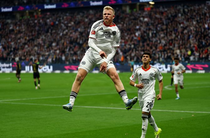 DFB Pokal -Rekordkamp: Frankfurt vinder 11-0 i pokalen