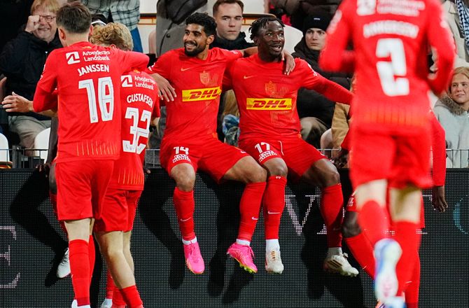 3F Superliga -Smuk FCN-scoring forværrede Brøndbys krise