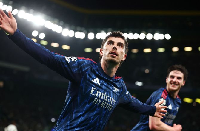 Champions League -Arsenal tog sen sejr mod Hjulmand-løse Sporting