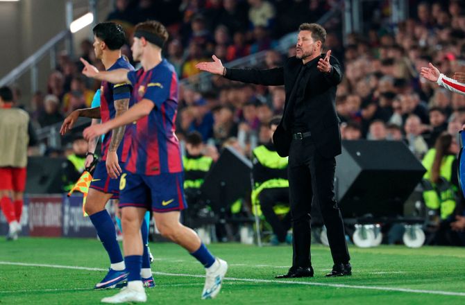 Champions League -Atletico svarer Flick: Aldrig et straffespark