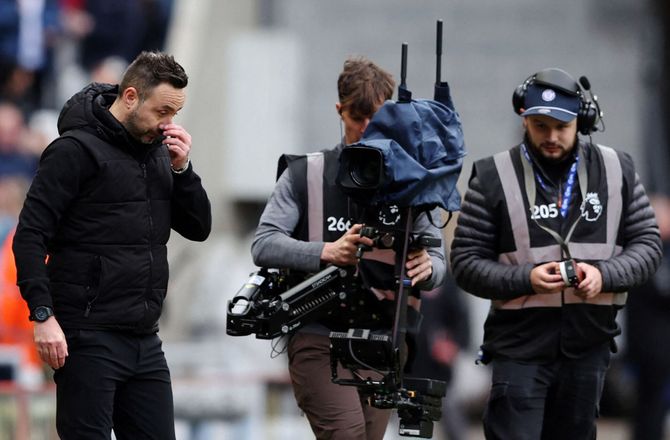 Premier League -De Zerbi om nedrykningsfare: Vi skal vinde én kamp