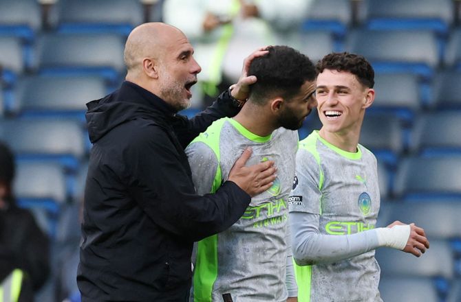 Premier League -Guardiola om titelkamp: Ingen troede vi ville slå Arsenal