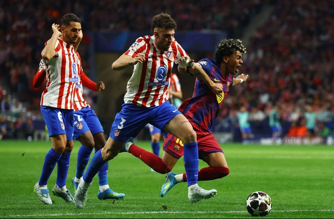 Champions League -Ingen remontada: Atletico gjorde det af med Barcelona
