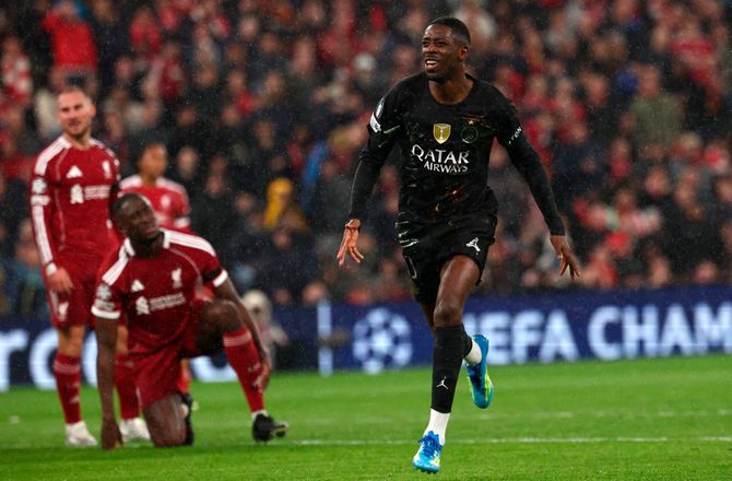 Champions League -Liverpool ude af CL: Dembelé sender PSG i semifinale