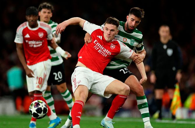 Champions League -Arsenal sled sig videre mod Sporting