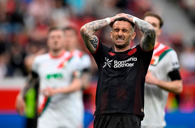 Bundesliga -Leverkusen storskuffede mod Augsburg