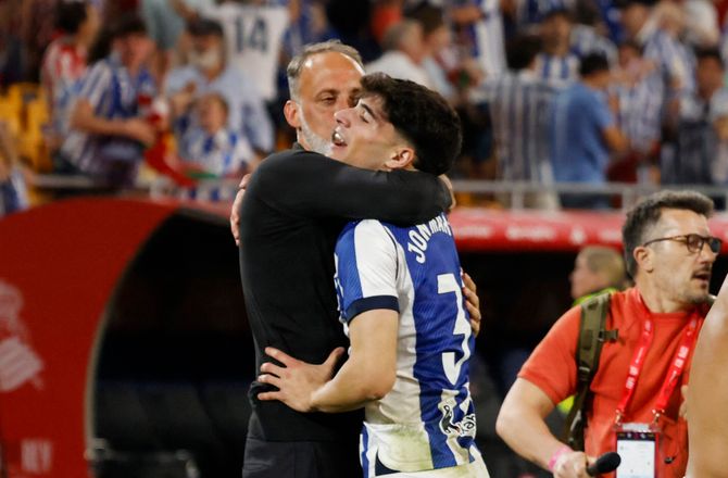 La Liga -Real Sociedad binder Martin