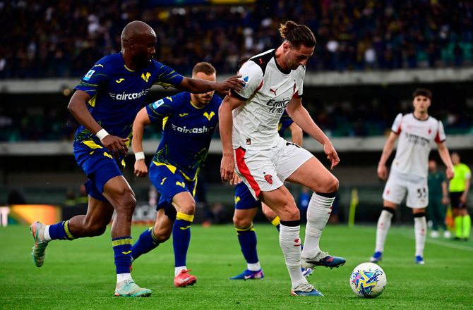 Serie A -Verona stoppede ikke AC Milan