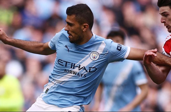 Premier League -Rodri misser onsdagens City-opgør