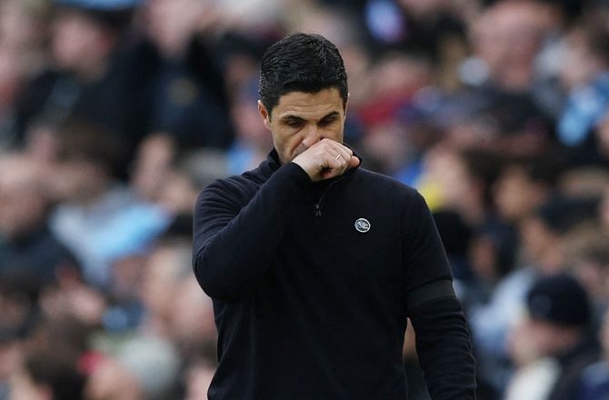 Premier League -SLUT: Manchester City - Arsenal minut for minut