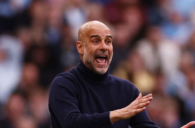 Premier League -Pep om Rice-reaktion: Jeg elsker det