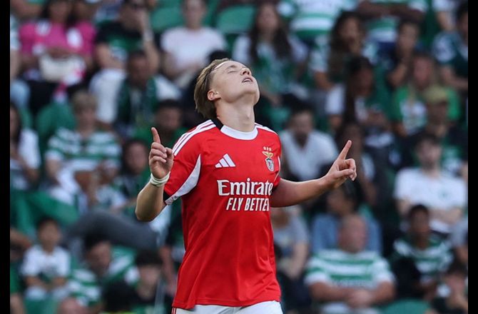 Primeira Liga -Andreas Schjelderup er månedens spiller i Portugal