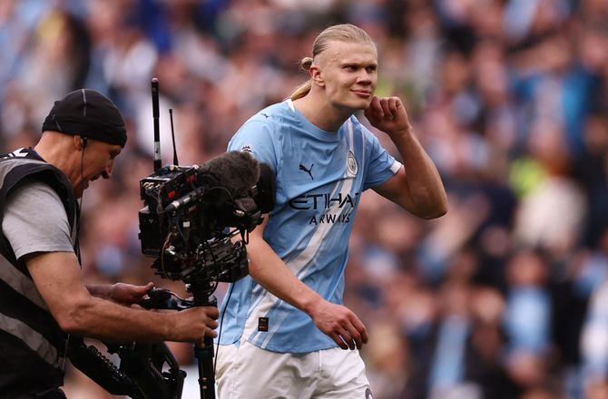 Premier League -Glad Haaland efter sejr: Hver kamp er en finale