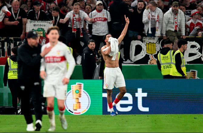 DFB Pokal -Stuttgart og Nartey er finaleklar