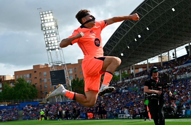La Liga -Barca tæt på mesterskab efter ny sejr