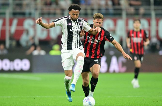 Serie A -AC Milan og Juventus delte