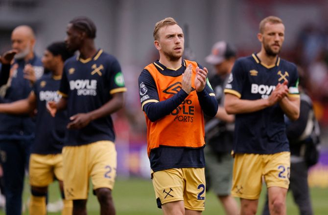 Premier League -West Ham flirter med katastrofen: Tre finaler