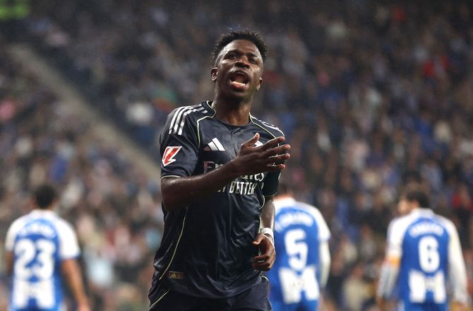 La Liga -Vilde Vinicius udskød Barcas mesterskabsfest