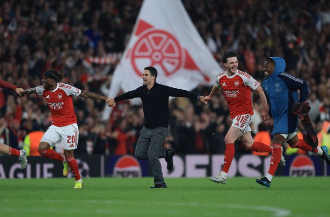 Champions League -Rice mærkede momentum: Jeg vidste vi ville vinde