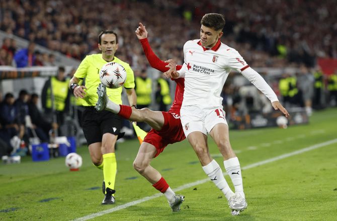 Portugal Primeira Liga -Wind-løse Braga delte med Santa Clara