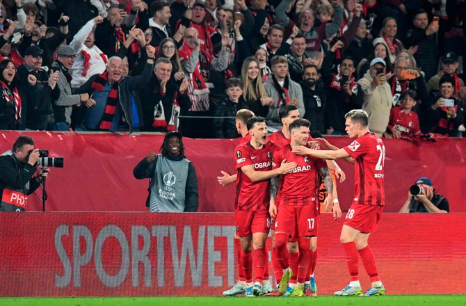 Europa League -Første gang nogensinde: Freiburg er i europæisk finale