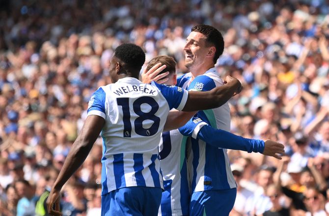 Premier League -Drømmestart grundlagde sikker Brighton-sejr