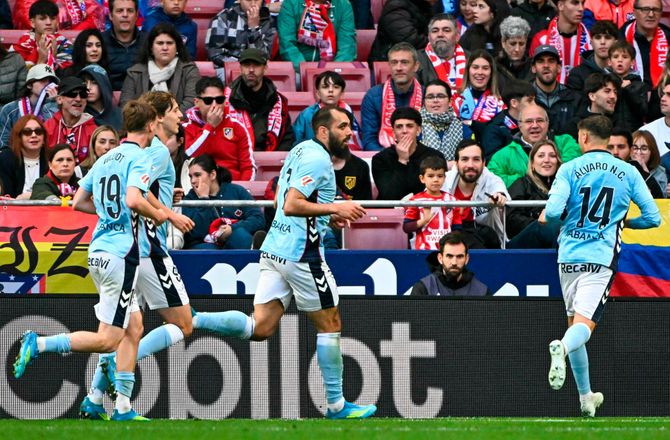 La Liga -Forrygende Celta-kasse knækkede Atletico