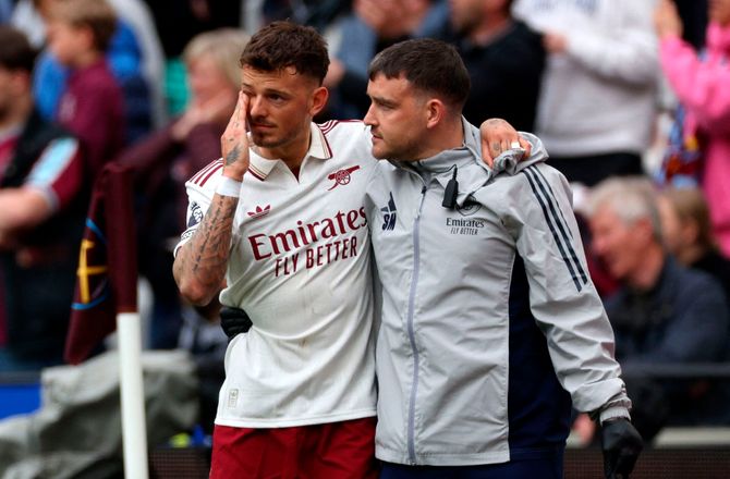 Premier League -Arsenal melder ud: White misser CL-finale og VM