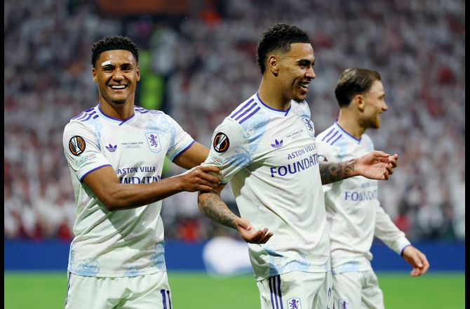 Europa League -Watkins efter finalesejr: Vi straffede dem
