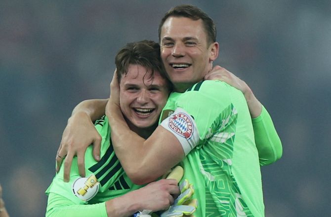 Bundesliga -Urbig sveder ikke over reserverollen i Bayern