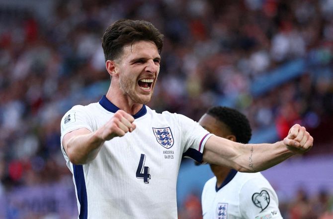 FIFA VM -Declan Rice er engelsk vicekaptajn