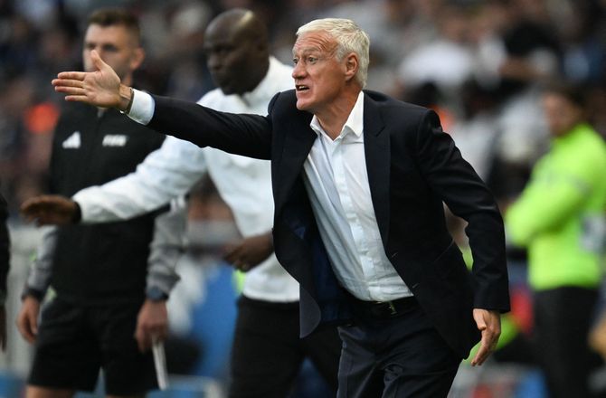 Venskabskampe -Deschamps om nederlag i test: Et wakeup-call
