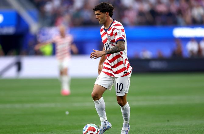 FIFA VM -Pulisic udgik i pausen: Løb ingen risiko