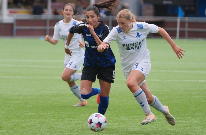 A-Liga -Brandvarme Nadia Nadim: HB Køge vinder A-liga