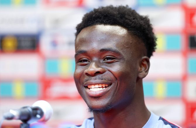 FIFA VM -Saka forsikrer: Jeg er klar