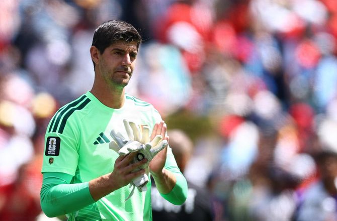 International -Courtois vil slutte karrieren i Real Madrid