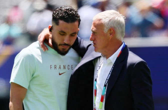 VM -Deschamps nægter: Vil ikke tale om Cherki-episode