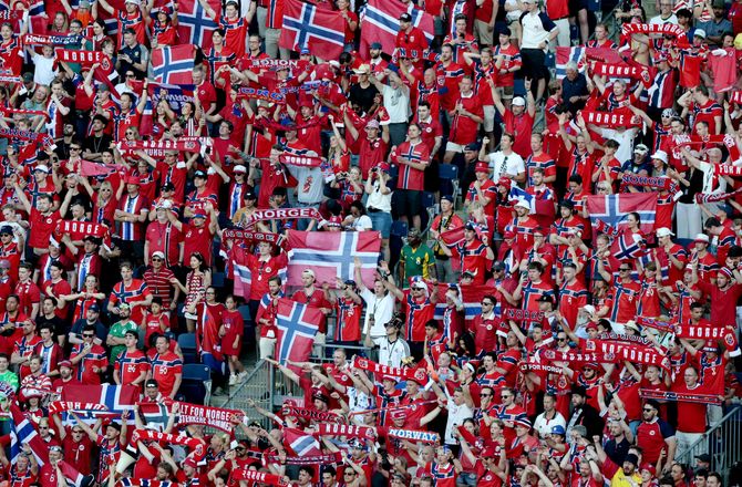 FIFA VM -VM-feber: Nordmændene kan ikke få nok af at ro