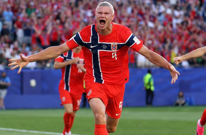 FIFA VM -VM-feber: Haaland-scoringer skabte seismiske bølger i Norge