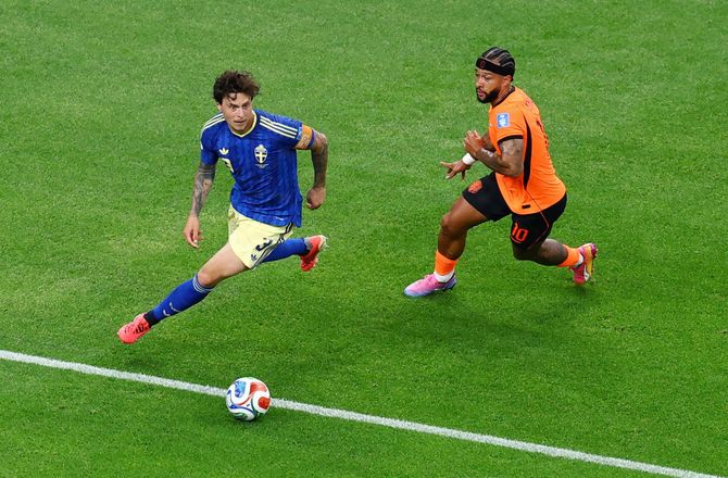 FIFA VM -Lindelöf efter nederlag: Vi kan lære af det