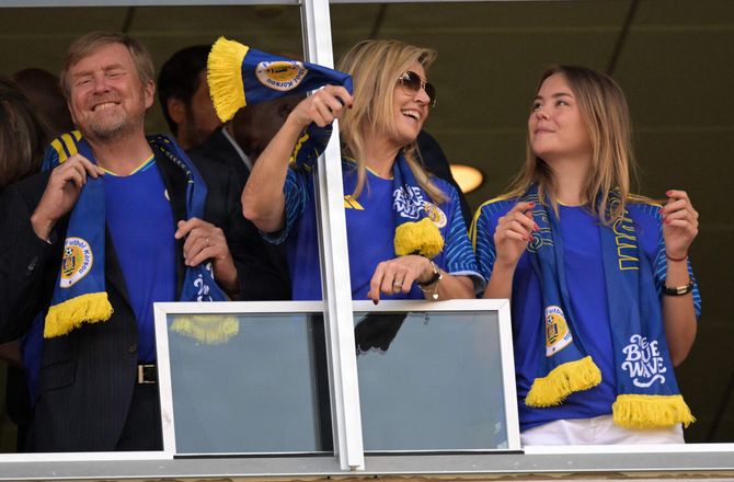 FIFA VM -VM-feber: Kongelig dans i omklædningsrummet