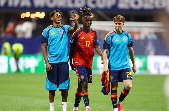 FIFA VM -Tilfreds Yamal: Nu er Spanien ankommet