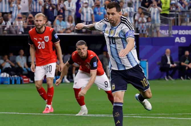 FIFA VM -Trods ekstase: Messi slog negativ VM-rekord